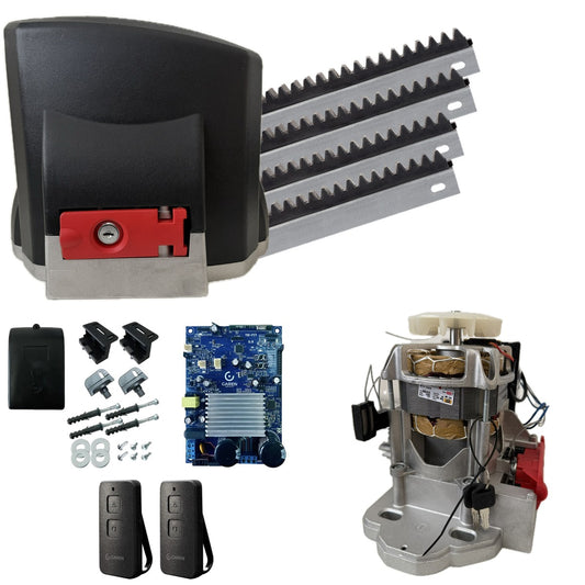Kit Motor de Portão Deslizante Garen KDZ TSI FIT 1/3 HP – Bivolt – 2 Controles Remoto