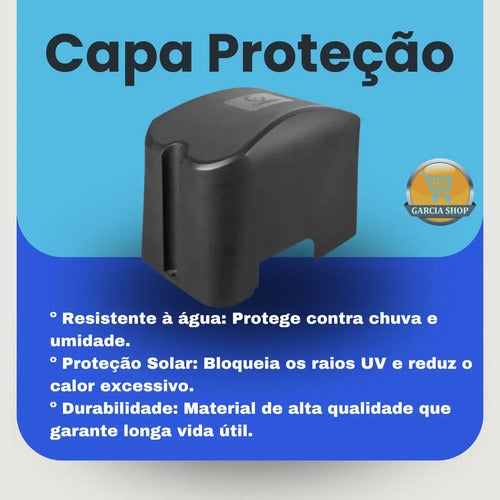Kit Motor de Portão Deslizante Garen 1/4 HP 400kg – 2 Controles Remoto