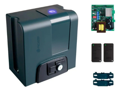 Kit Motor de Portão Deslizante Rossi Atto Nitro 400kg 4m – Bivolt 127V/220V