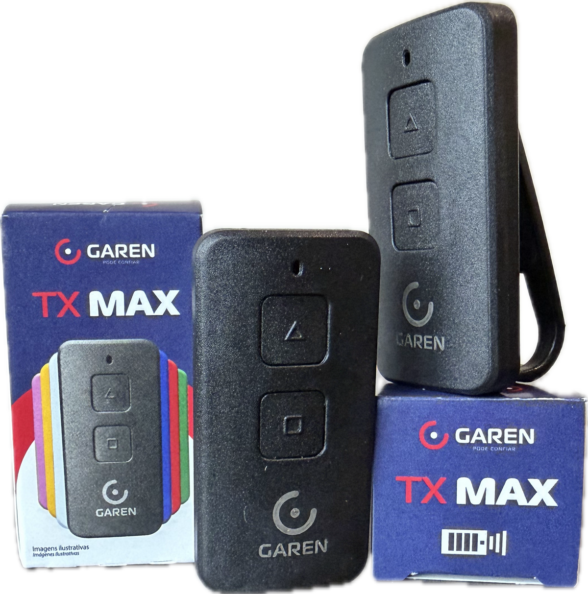 Controle Remoto Garen TX Max 433MHz